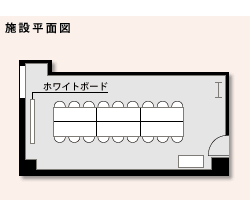 サークル活動室1平面図