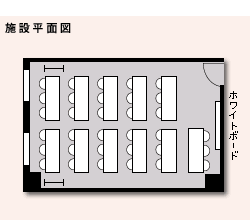 研修室2の平面図