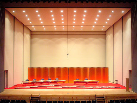 琴・邦楽で使用するホールの写真