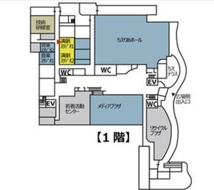 演劇スタジオ1・2の場所の説明画像