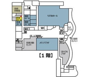 音楽スタジオ2の場所の説明画像